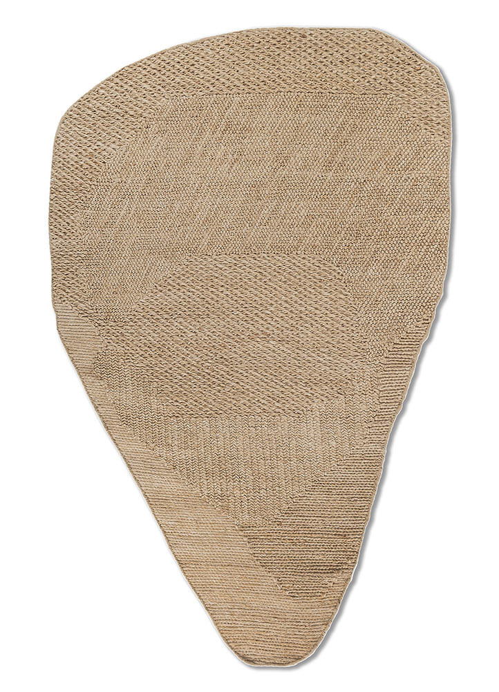 erbe ivory jute and hemp flat weaves Rug - HeadShot