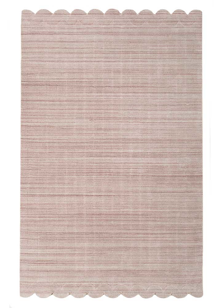 forme pink and purple polyester hand loom Rug