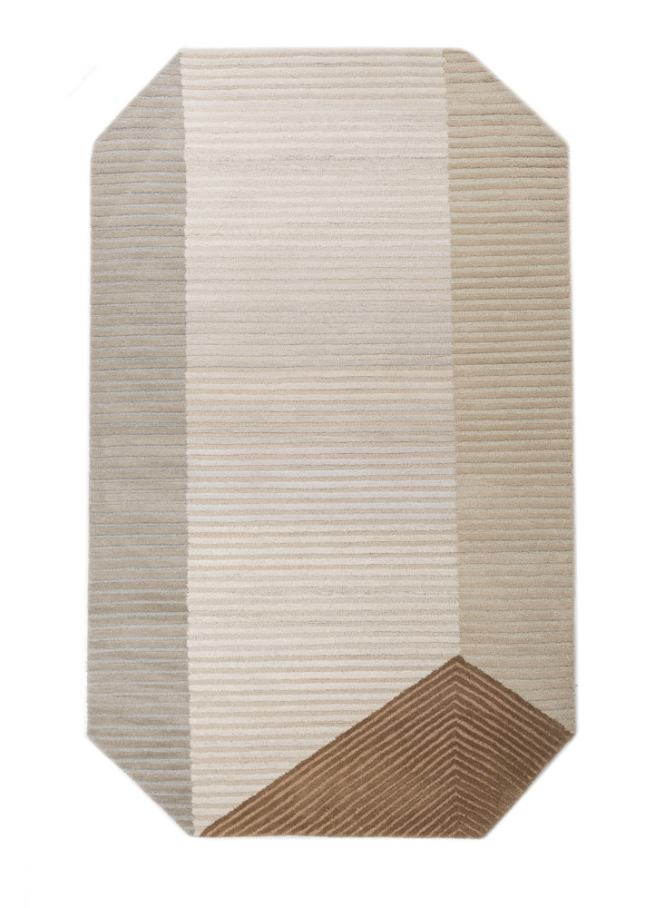 come around ivory wool and viscose hand tufted Rug - HeadShot come around ivory wool and viscose hand tufted Rug - HeadShot