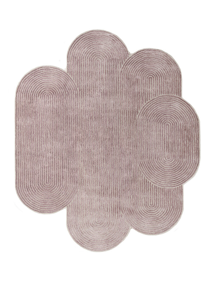 infini grey and black wool and viscose hand tufted Rug - HeadShot infini grey and black wool and viscose hand tufted Rug - HeadShot