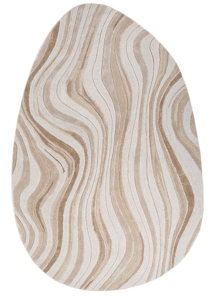 pathways ivory wool and viscose hand tufted Rug - HeadShot pathways ivory wool and viscose hand tufted Rug - HeadShot
