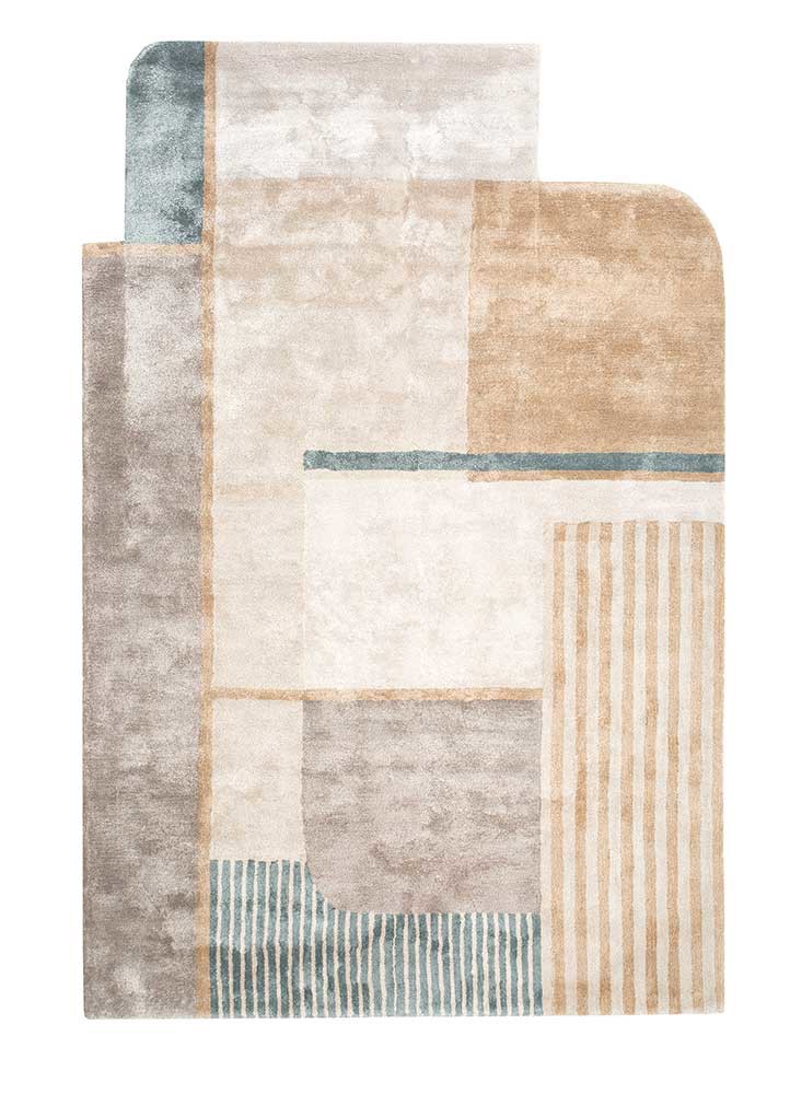 come around ivory viscose hand tufted Rug - HeadShot come around ivory viscose hand tufted Rug - HeadShot