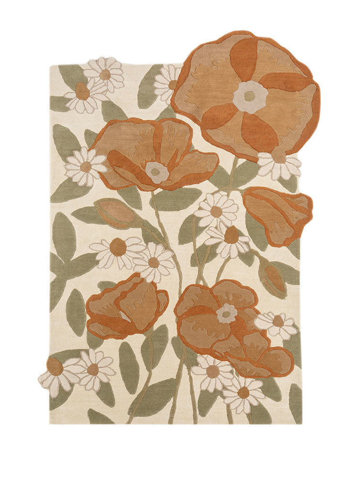 hacienda ivory wool hand tufted Rug - HeadShot hacienda ivory wool hand tufted Rug - HeadShot