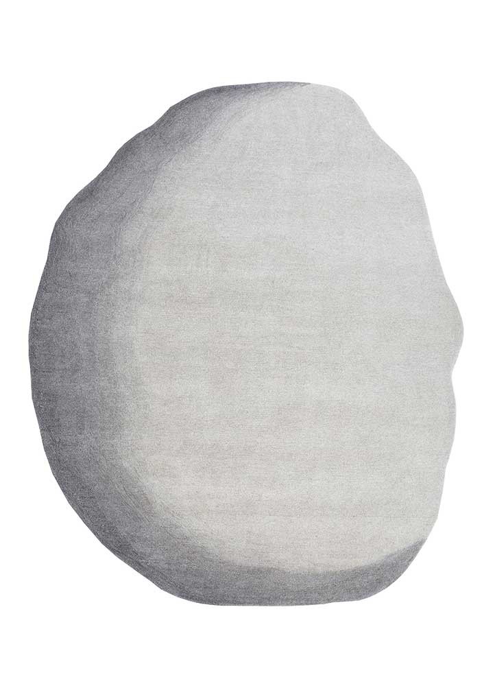 Chroma Grey and Black Hand Tufted Wool Rugs Tra1869 Jaipur Rugs USA