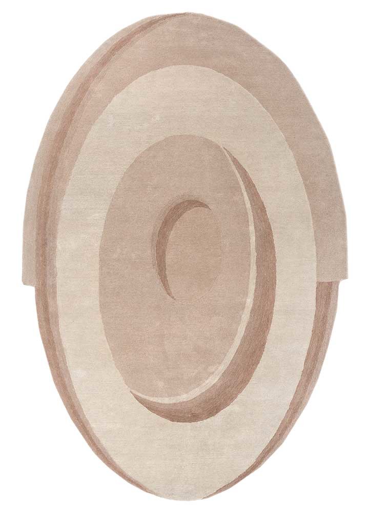 chroma beige and brown wool hand tufted Rug - HeadShot chroma beige and brown wool hand tufted Rug - HeadShot