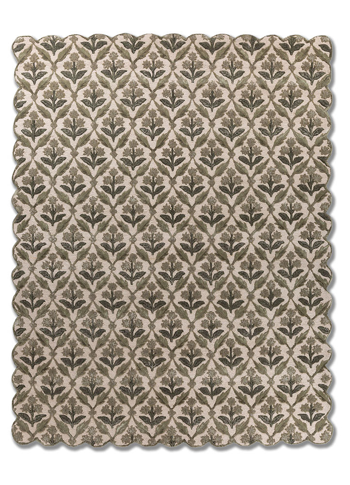 aurelia ivory wool and viscose hand tufted Rug - HeadShot aurelia ivory wool and viscose hand tufted Rug - HeadShot