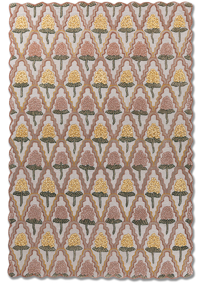 aurelia ivory wool and viscose hand tufted Rug - HeadShot aurelia ivory wool and viscose hand tufted Rug - HeadShot