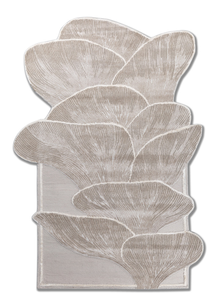 aurelia ivory wool and viscose hand tufted Rug - HeadShot aurelia ivory wool and viscose hand tufted Rug - HeadShot