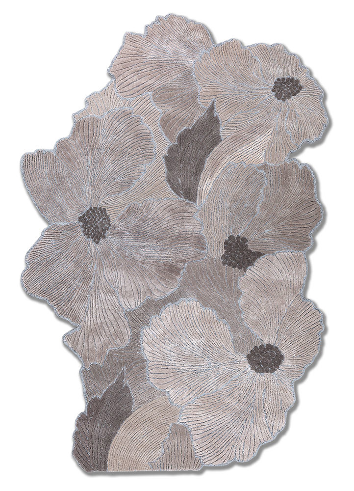 aurelia ivory viscose hand tufted Rug - HeadShot aurelia ivory viscose hand tufted Rug - HeadShot