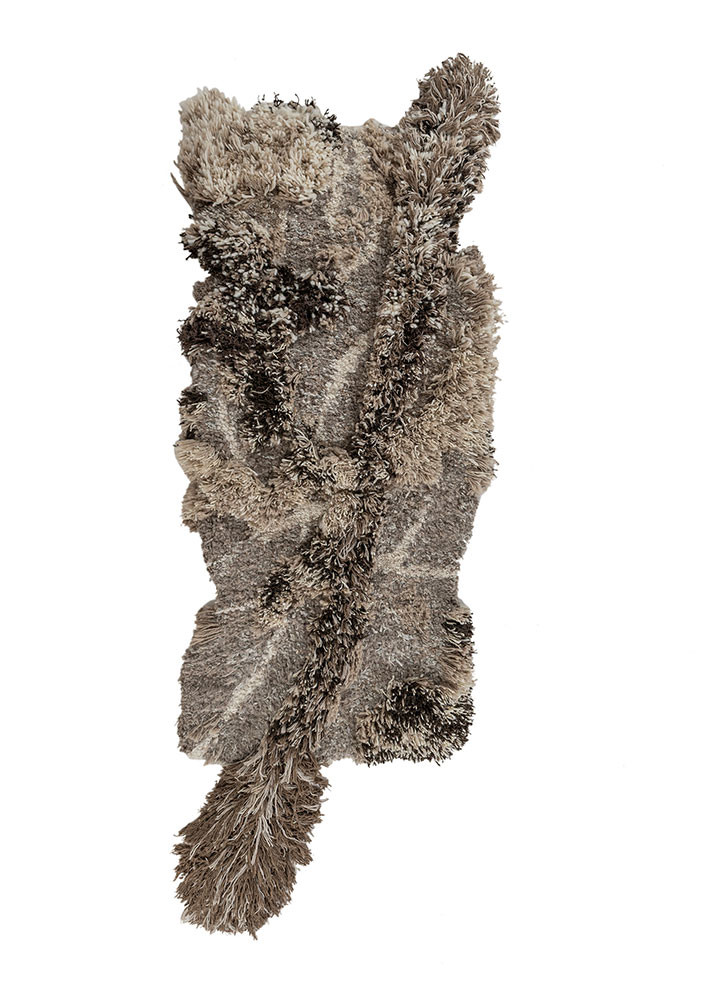 silent echoes beige and brown cotton wall art WALL ART & TAPESTRY - HeadShot