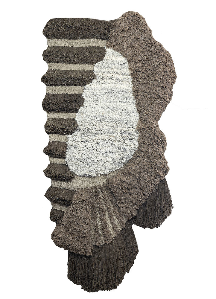 diwar beige and brown wool wall art WALL ART & TAPESTRY - HeadShot diwar beige and brown wool wall art WALL ART & TAPESTRY - HeadShot