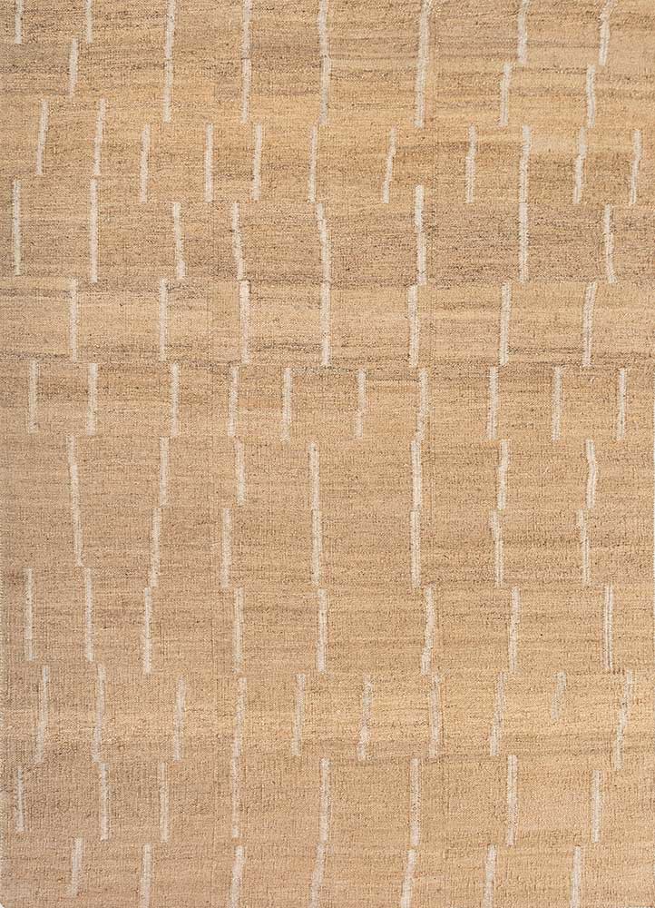 nomadic threads beige and brown jute and hemp flat weaves Rug