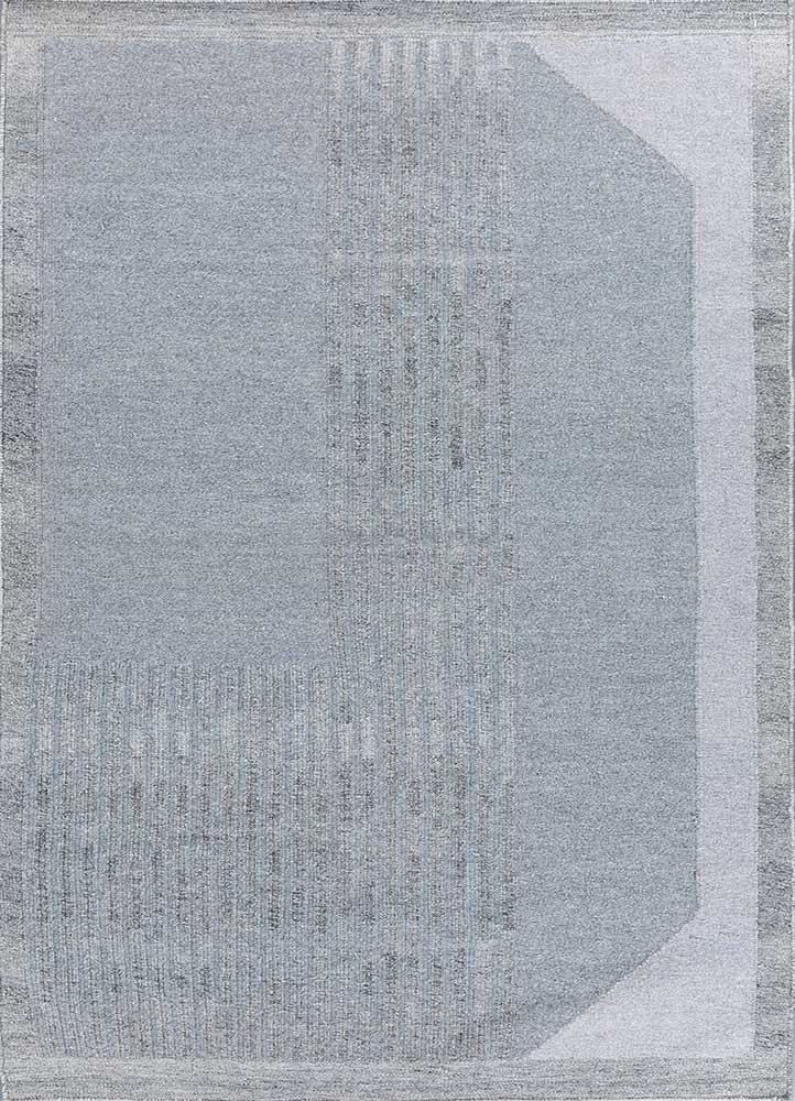 grey and black grey and black polyester flat weaves Rug