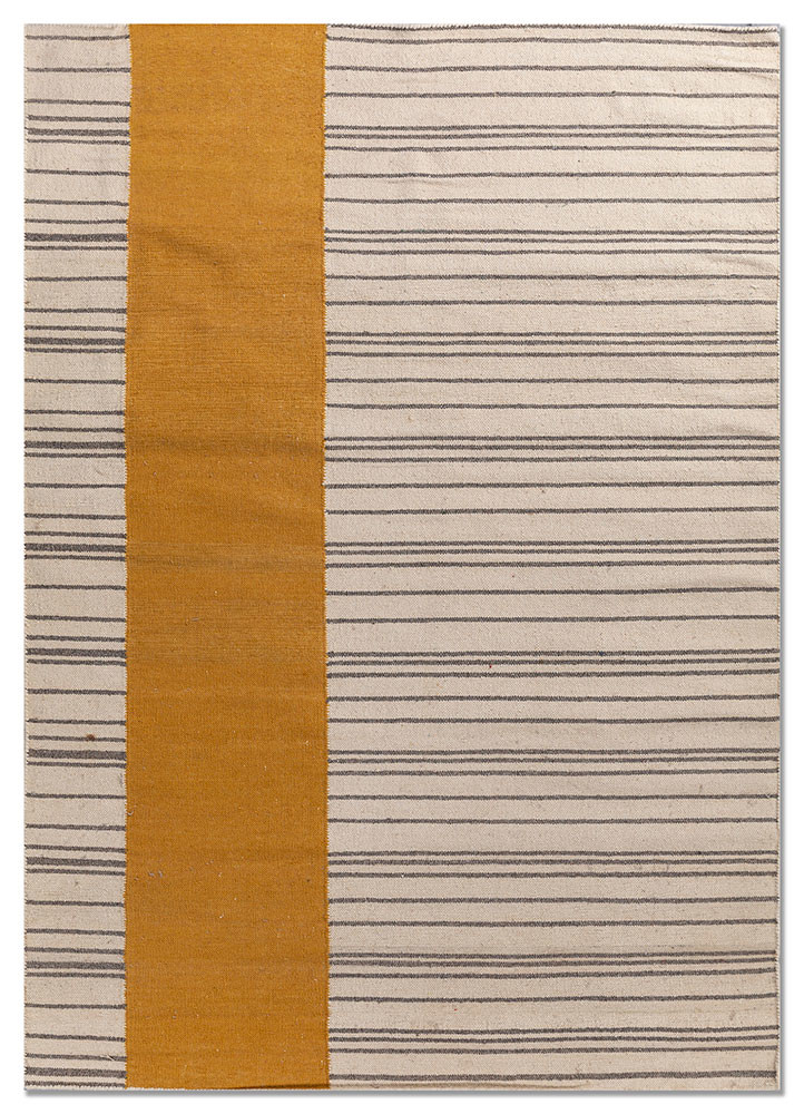  ivory wool flat weaves Rug