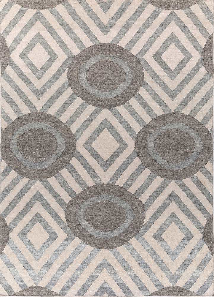  ivory wool flat weaves Rug