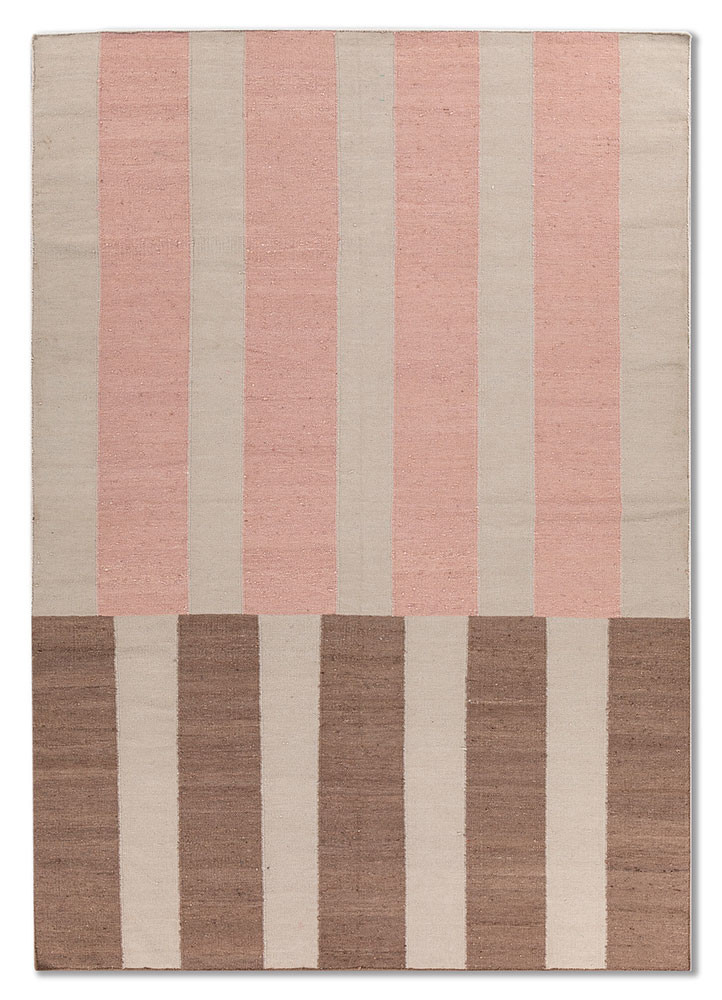  ivory wool flat weaves Rug