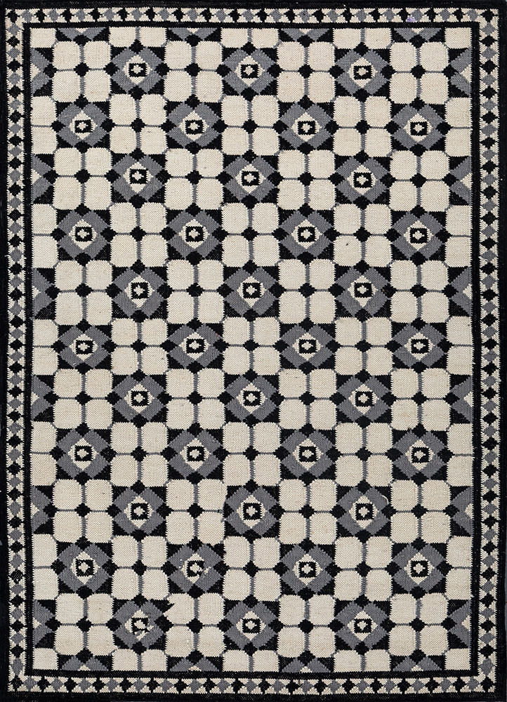 alhambra ivory wool flat weaves Rug - HeadShot alhambra ivory wool flat weaves Rug - HeadShot