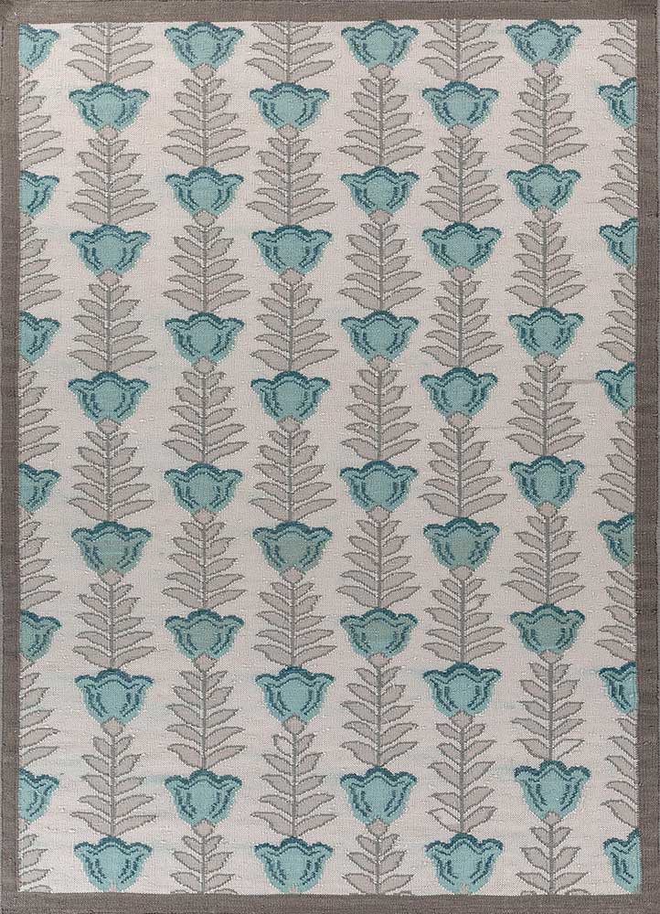  grey and black wool flat weaves Rug