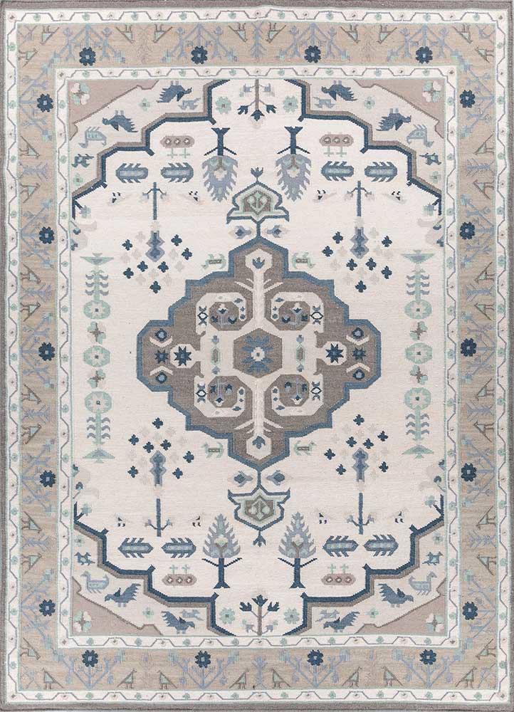  ivory wool flat weaves Rug
