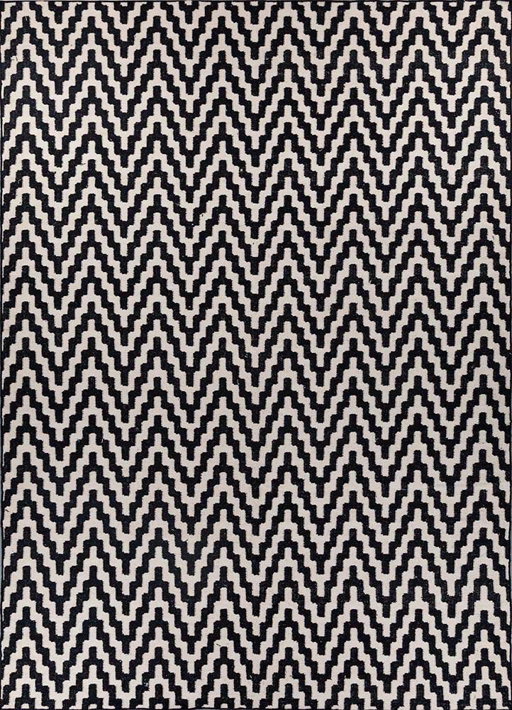 alhambra grey and black wool flat weaves Rug - HeadShot alhambra grey and black wool flat weaves Rug - HeadShot
