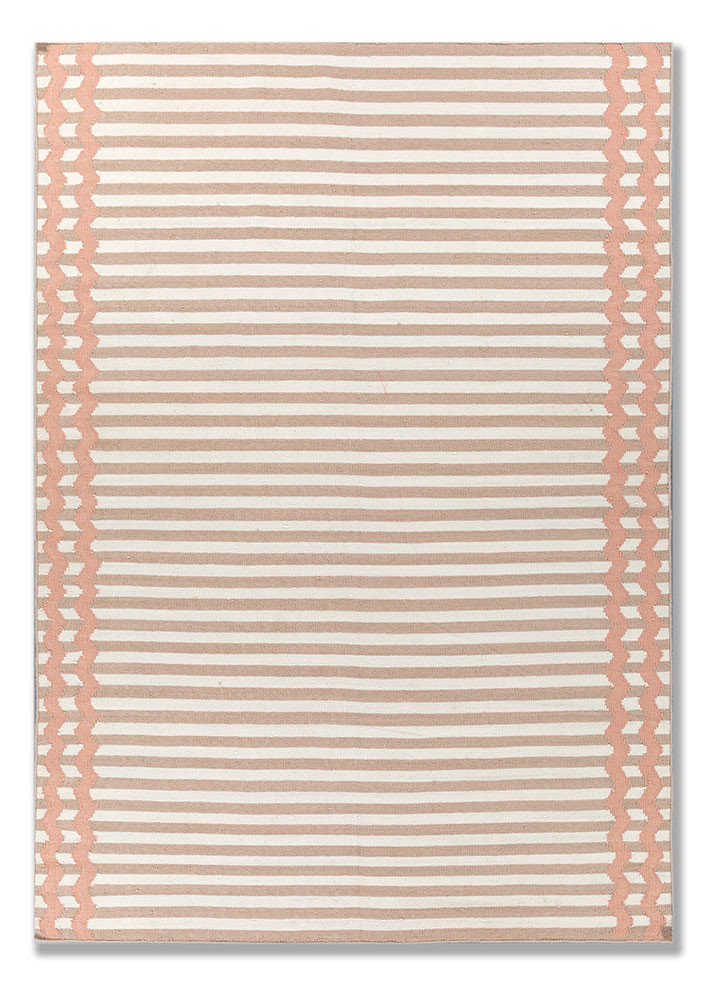 alhambra red and orange wool flat weaves Rug