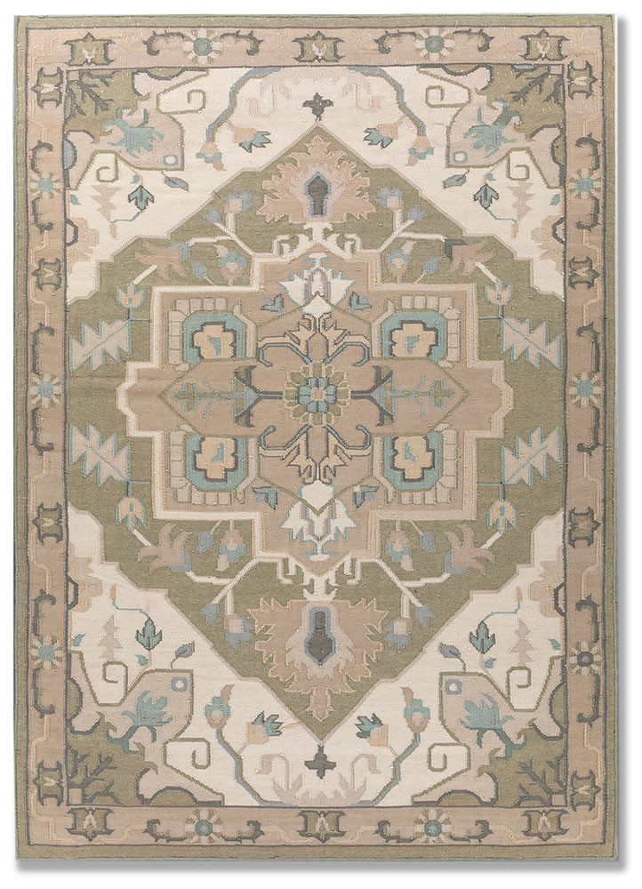 bedouin blue wool flat weaves Rug - HeadShot bedouin blue wool flat weaves Rug - HeadShot