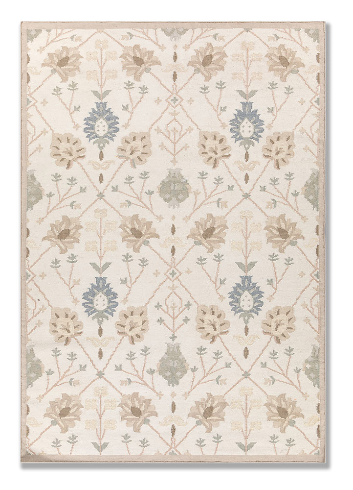 bedouin ivory wool flat weaves Rug