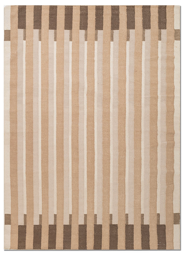 indusbar grey and black wool flat weaves Rug - HeadShot indusbar grey and black wool flat weaves Rug - HeadShot