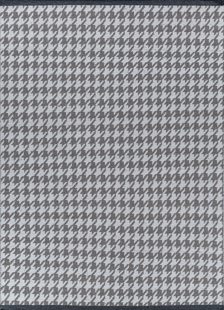  grey and black wool flat weaves Rug