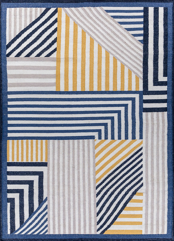  ivory wool flat weaves Rug