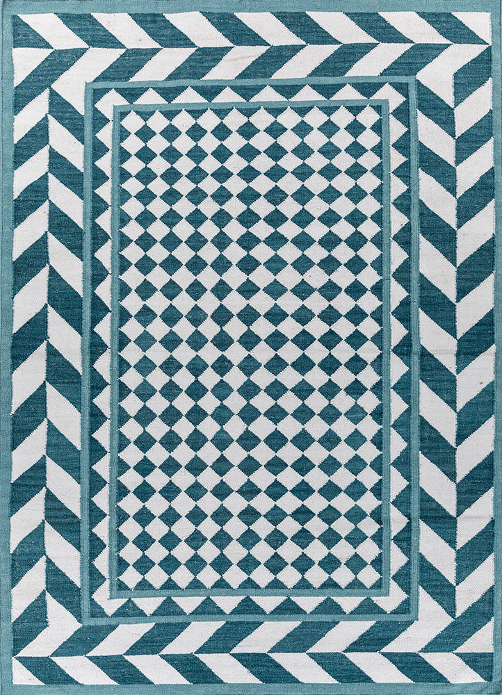 ivory ivory wool flat weaves Rug