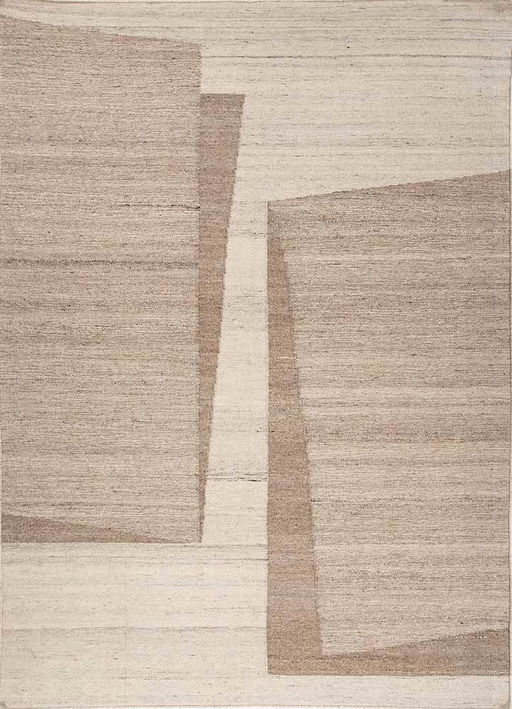 abrash ivory wool and viscose flat weaves Rug - HeadShot abrash ivory wool and viscose flat weaves Rug - HeadShot