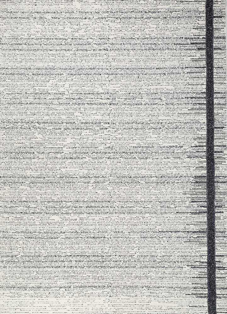 atelier ivory wool hand knotted Rug - HeadShot