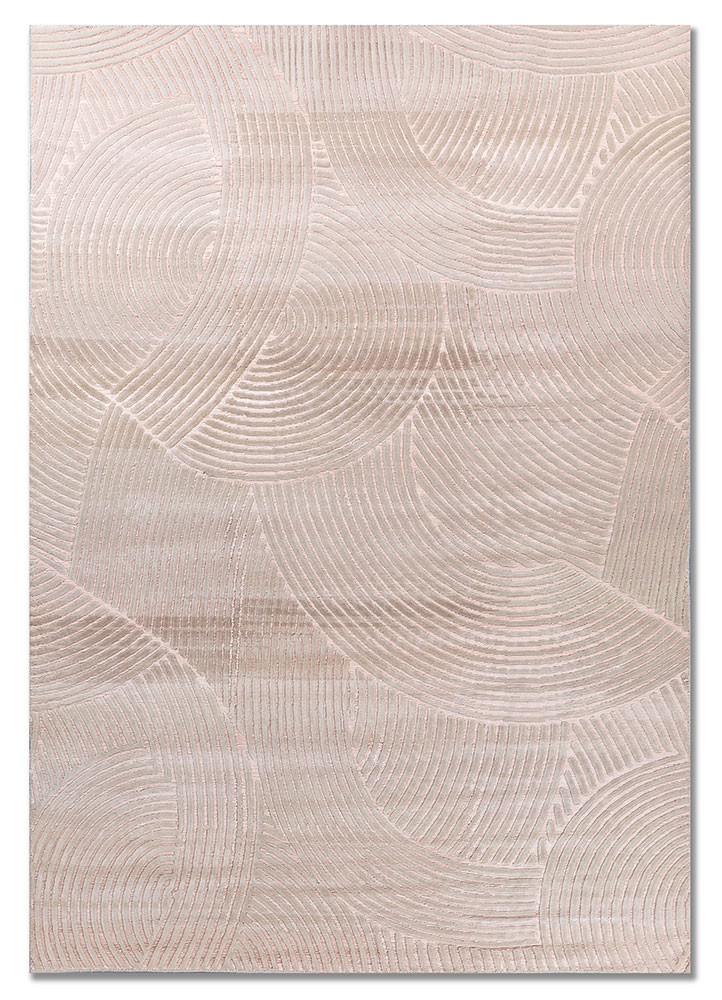azalea ivory wool and bamboo silk hand knotted Rug - HeadShot azalea ivory wool and bamboo silk hand knotted Rug - HeadShot