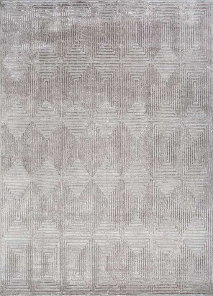 azalea grey and black wool and bamboo silk hand knotted Rug - HeadShot azalea grey and black wool and bamboo silk hand knotted Rug - HeadShot