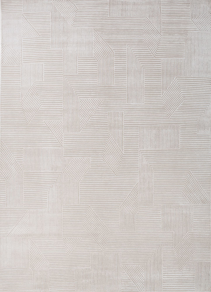 azalea ivory wool and bamboo silk hand knotted Rug - HeadShot azalea ivory wool and bamboo silk hand knotted Rug - HeadShot