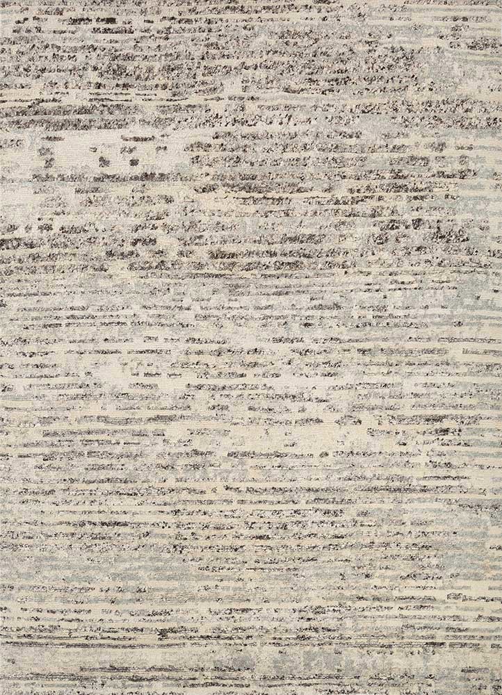 manifest grey and black wool hand knotted Rug - HeadShot manifest grey and black wool hand knotted Rug - HeadShot