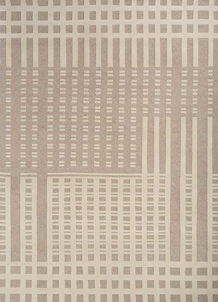 manifest beige and brown wool hand knotted Rug - HeadShot manifest beige and brown wool hand knotted Rug - HeadShot