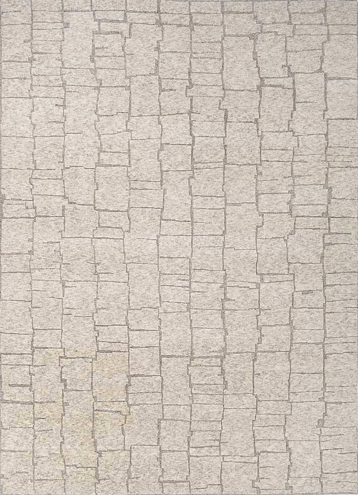 manifest ivory wool hand knotted Rug - HeadShot