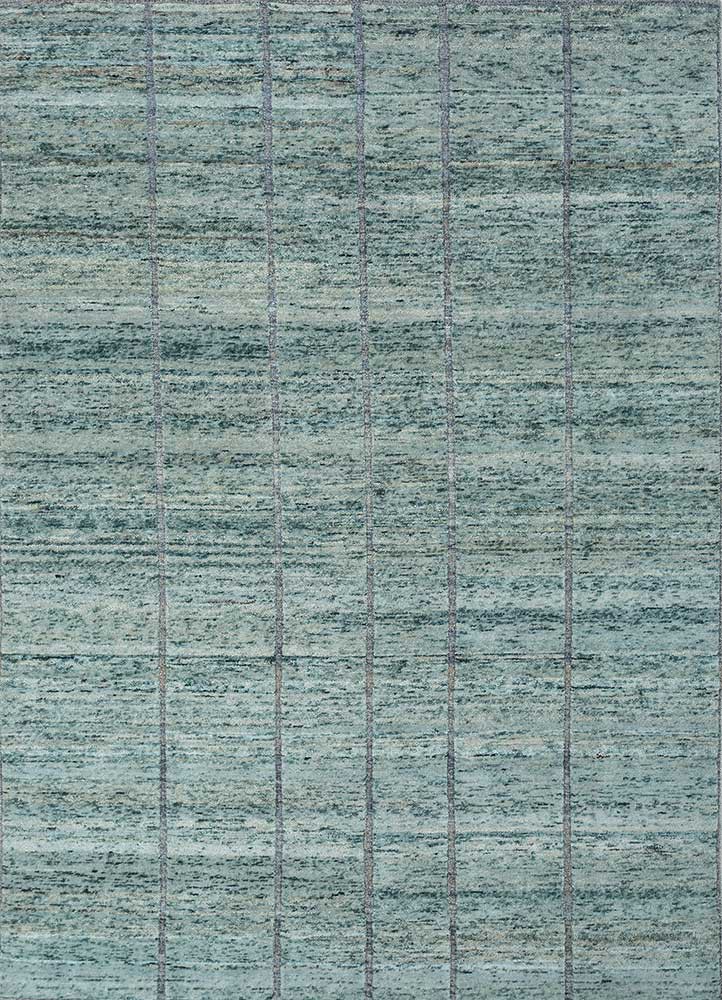 blythe blue wool hand knotted Rug - HeadShot blythe blue wool hand knotted Rug - HeadShot