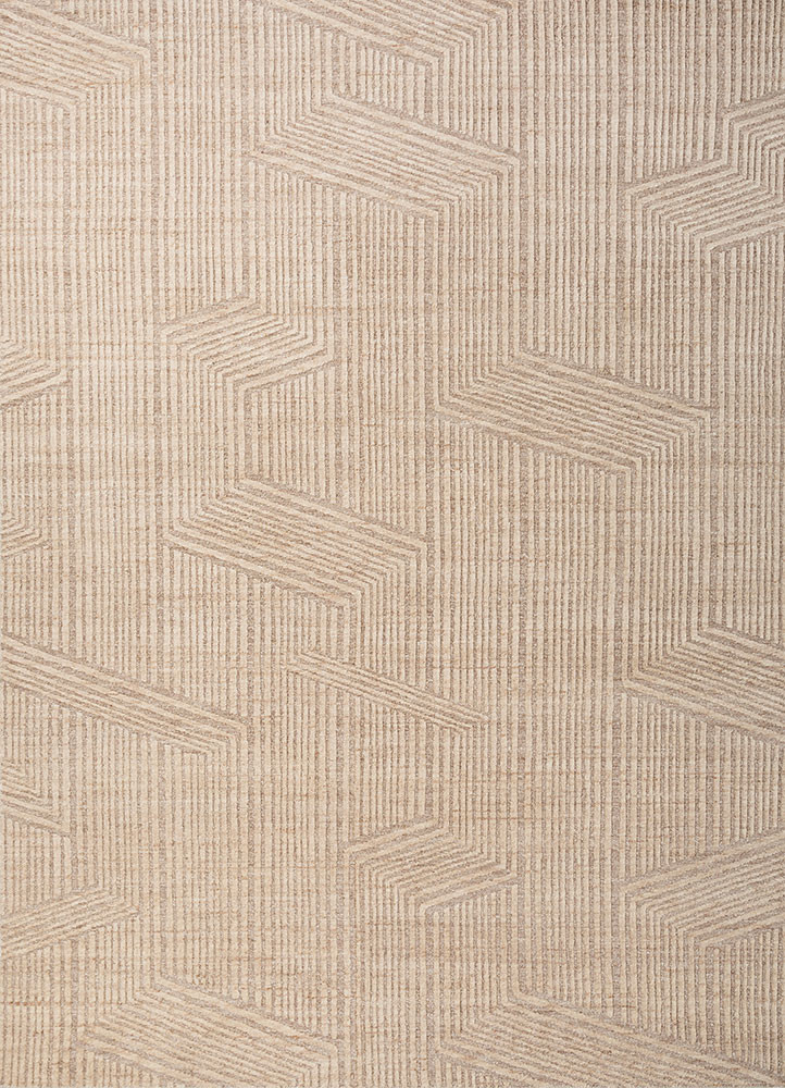 manifest beige and brown wool hand knotted Rug - HeadShot manifest beige and brown wool hand knotted Rug - HeadShot