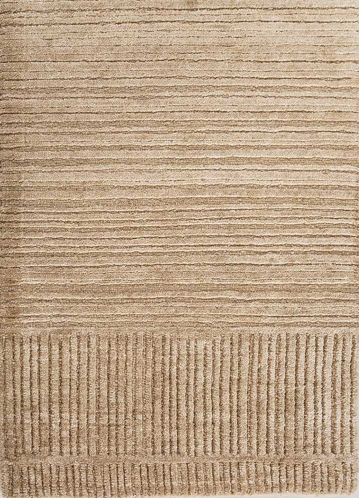 azalea beige and brown wool and silk hand knotted Rug - HeadShot azalea beige and brown wool and silk hand knotted Rug - HeadShot