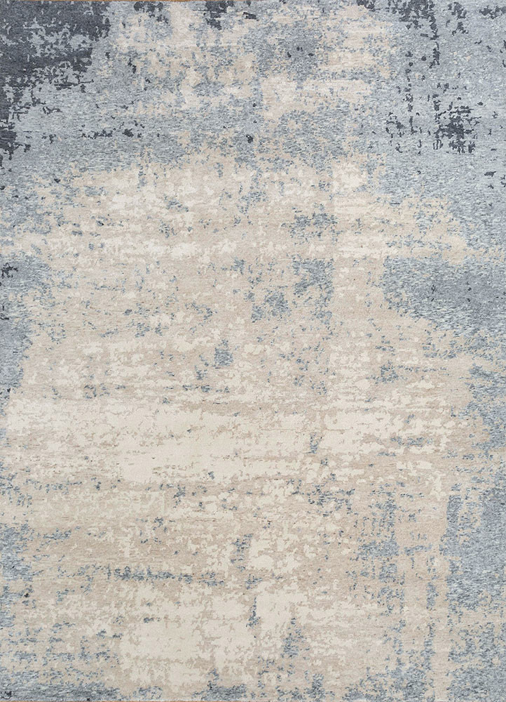 uvenuti beige and brown wool hand knotted Rug - HeadShot uvenuti beige and brown wool hand knotted Rug - HeadShot