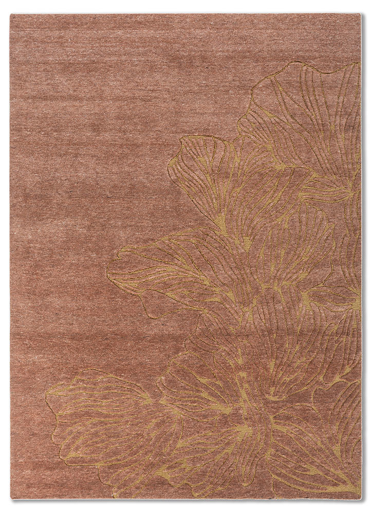 azalea red and orange wool hand knotted Rug - HeadShot azalea red and orange wool hand knotted Rug - HeadShot