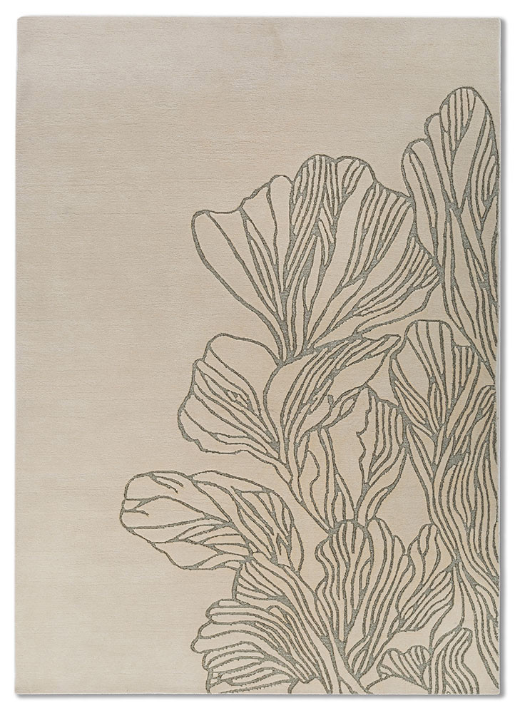 azalea ivory wool hand knotted Rug - HeadShot azalea ivory wool hand knotted Rug - HeadShot