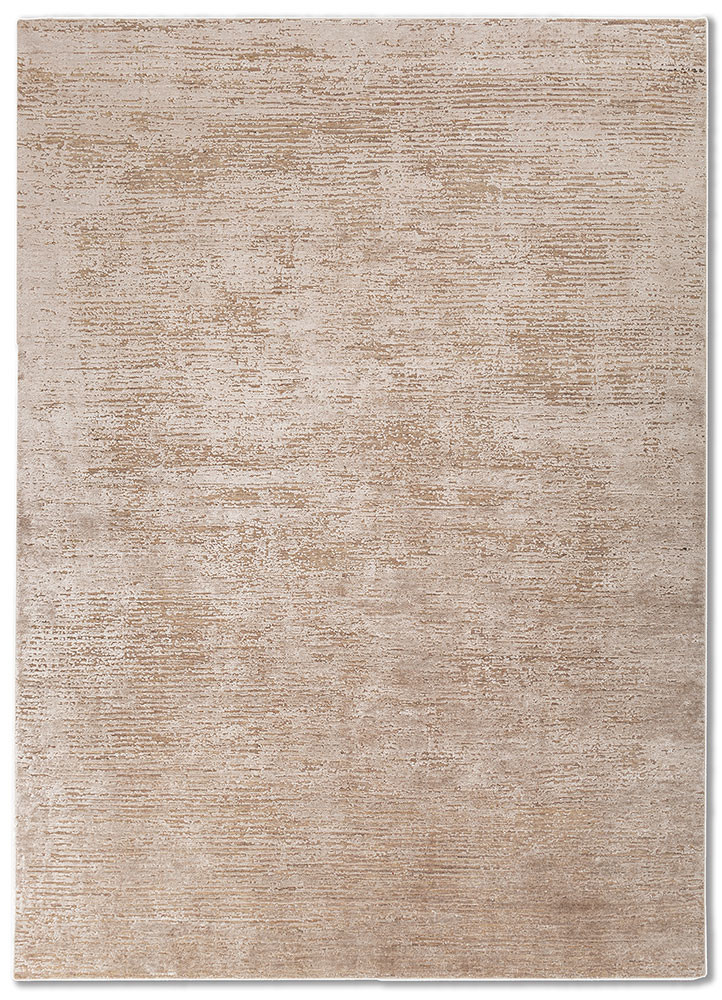 entropy ivory wool and bamboo silk hand knotted Rug - HeadShot entropy ivory wool and bamboo silk hand knotted Rug - HeadShot