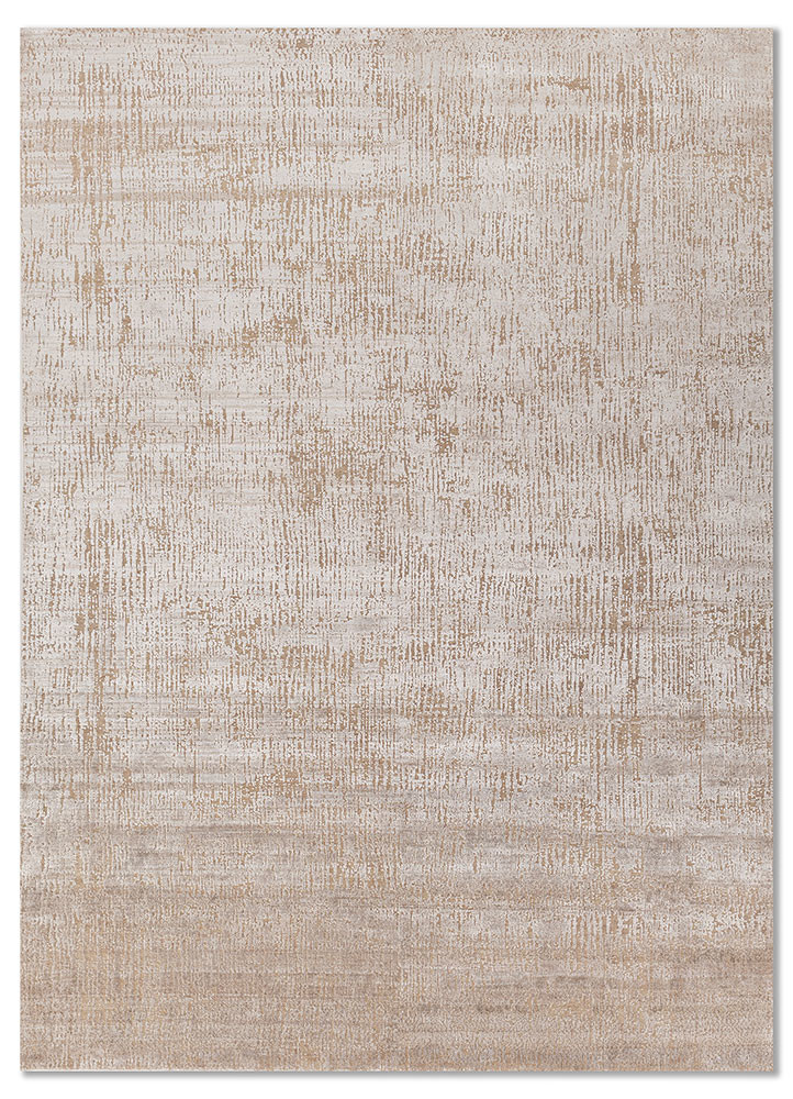 entropy ivory wool and bamboo silk hand knotted Rug - HeadShot entropy ivory wool and bamboo silk hand knotted Rug - HeadShot