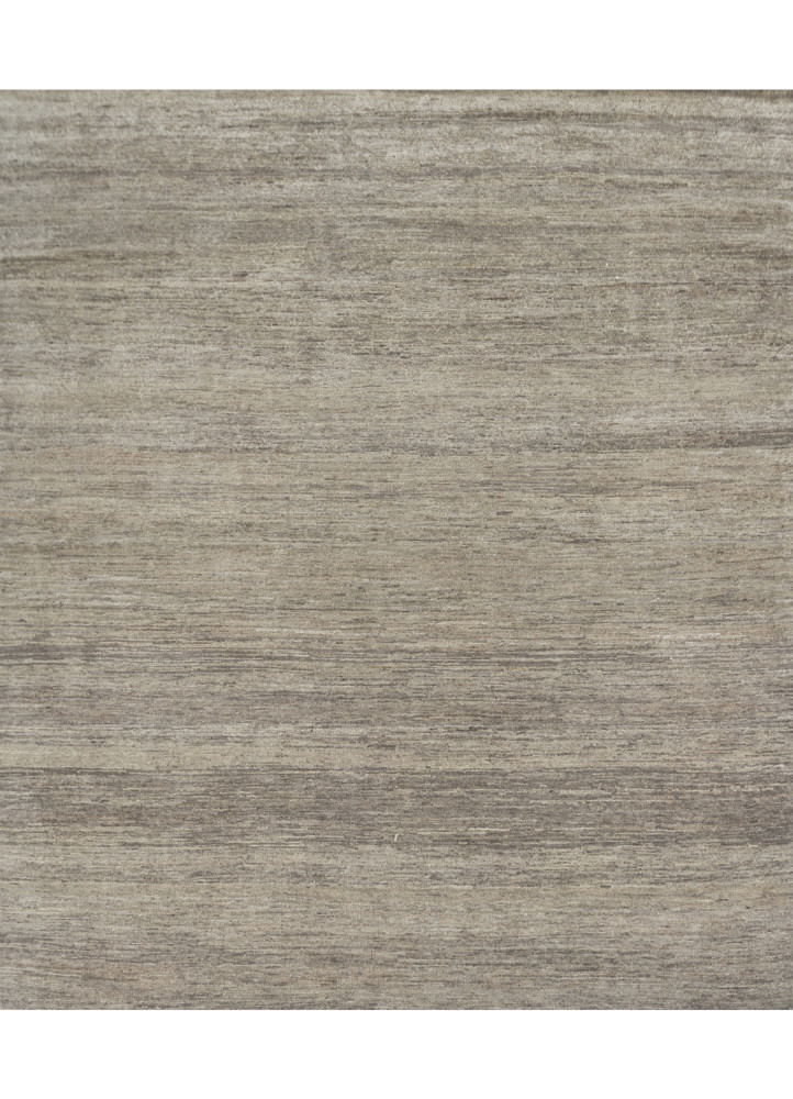 blythe beige and brown afghan wool and jute hand knotted Rug - HeadShot