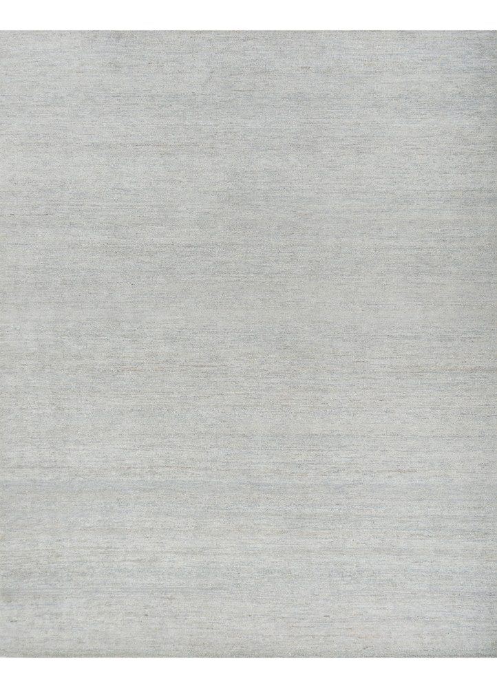  blue afghan wool and jute hand knotted Rug