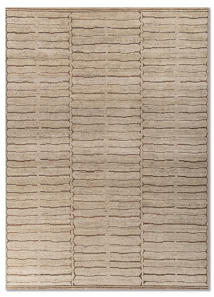 aprezo gold wool hand knotted Rug - HeadShot